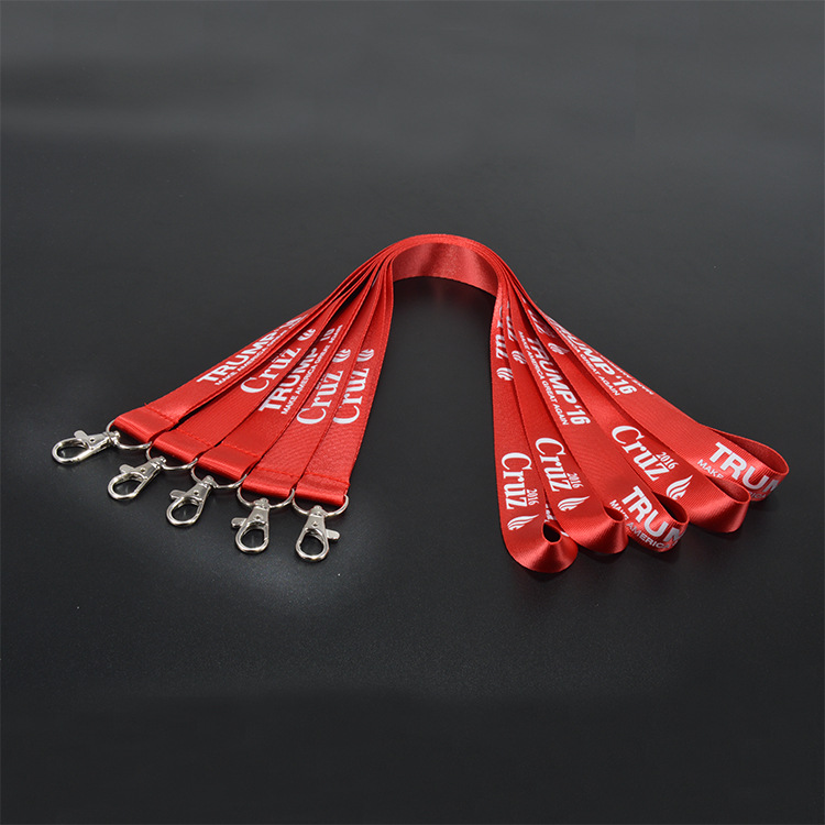 仿尼龙丝印挂绳 工作证挂带 胶印胸牌吊绳 展会证件挂绳 Lanyard